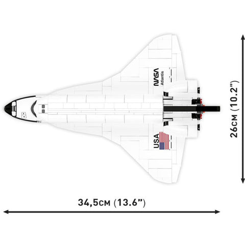 Image of COBI - Space Shuttle Atlantis Model (685 pieces)