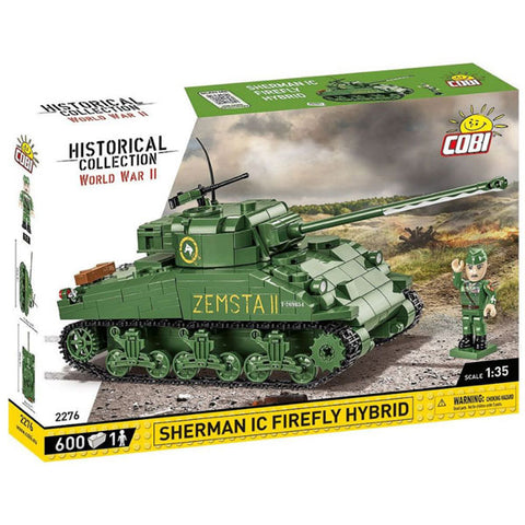 Image of World War 2 - Sherman IC Firefly Hybrid (600 Piece Kit)