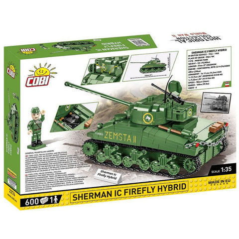 Image of World War 2 - Sherman IC Firefly Hybrid (600 Piece Kit)