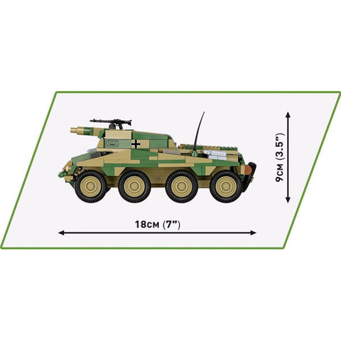 Image of World War 2 - Sd.Kfz. 234/3 Stummel (438 Piece Kit)