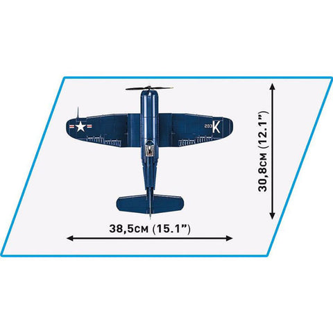 Image of Korean War - Vought F4U-4 Corsair (520 Piece Kit)