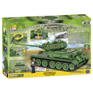 World War II - T-34-85 Tank [668 pieces]