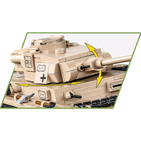 Image of World War 2 - Panzer III Ausf.J & Field Workshop (780 Piece Kit)