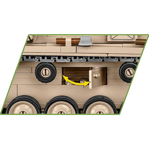 Image of World War 2 - Panzer III Ausf.J & Field Workshop (780 Piece Kit)