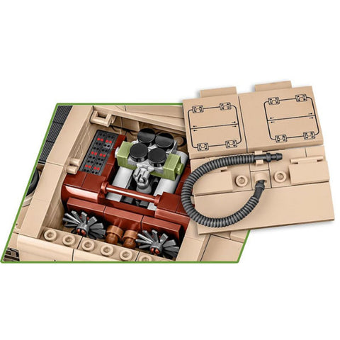 Image of World War 2 - Panzer III Ausf.J & Field Workshop (780 Piece Kit)