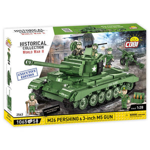 WW2 - M26 Pershing & 3-inch M5 [1065 pcs]