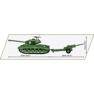 WW2 - M26 Pershing & 3-inch M5 [1065 pcs]