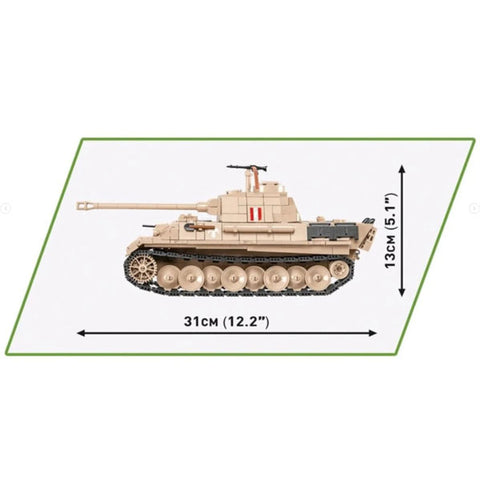 Image of WW2 - Pzkpfw v Panther "Pudel" [840 pcs]