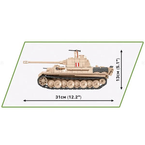WW2 - Pzkpfw v Panther "Pudel" [840 pcs]