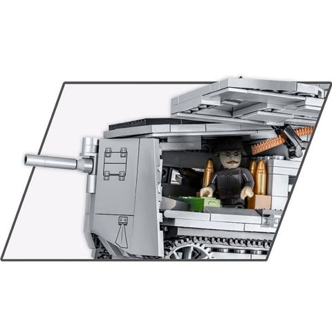 Image of Great War - Sturmpanzerwagen A7V (840 Piece Kit)