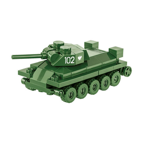 Image of World War 2 - T-34/76 Tank (101 Piece Kit)