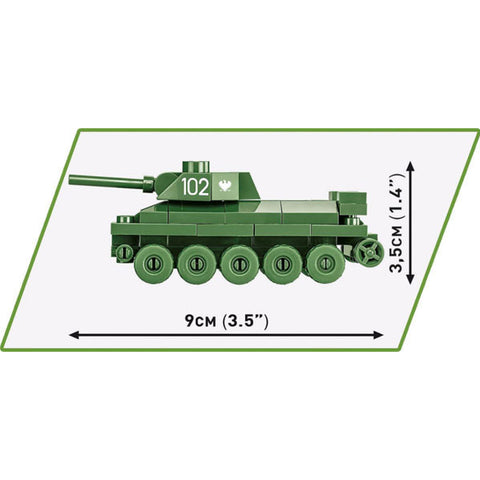 Image of World War 2 - T-34/76 Tank (101 Piece Kit)