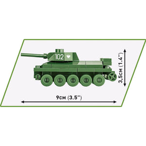 World War 2 - T-34/76 Tank (101 Piece Kit)