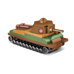 World War 2 - Somua S-35 Tank (99 Piece Kit)