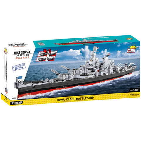 Image of WW2 - Iowa-Class Battleship [2665 pcs]