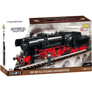 Trains - DR BR 52 Steam Locomotive 1:35 Scale [2505 Pcs]