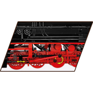 Trains - DR BR 52 Steam Locomotive 1:35 Scale [2505 Pcs]