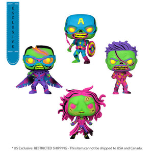 What If...? - Blacklight US Exclusive Pop! Vinyl 4-Pack