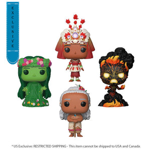 Moana - US Exclusive Pop! Vinyl 4-Pack