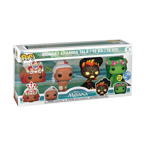 Moana - US Exclusive Pop! Vinyl 4-Pack