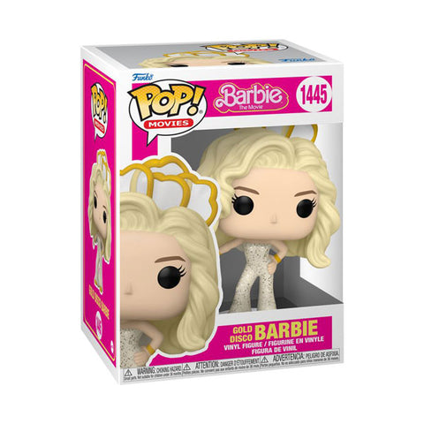 Image of Barbie: The Movie (2023) - Gold Disco Barbie Pop - 1445