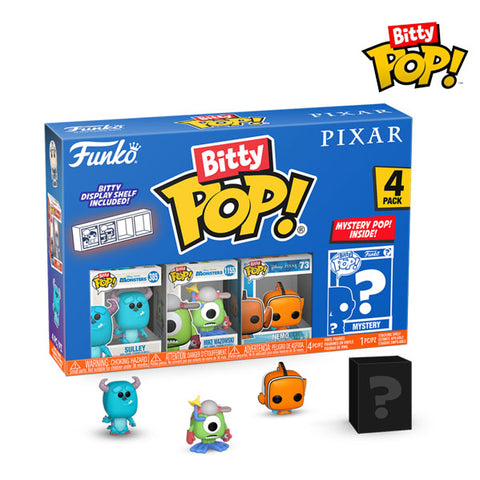 Image of Pixar - Monsters Inc. Bitty Pop! 4-Pack