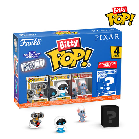 Image of Pixar - WALL-E Bitty Pop! 4-Pack