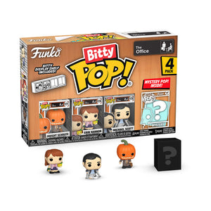 The Office - Dwight with Pumpkinhead Bitty Pop! 4-Pack