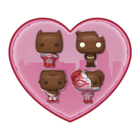 Image of DC Comics: Valentines 2024 - Pocket Pop Heart Box 4-Pack