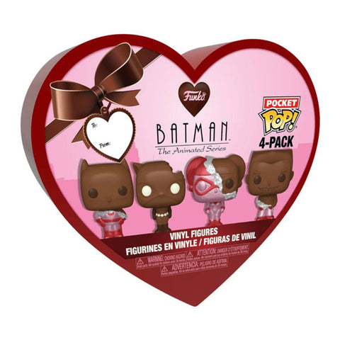 Image of DC Comics: Valentines 2024 - Pocket Pop Heart Box 4-Pack