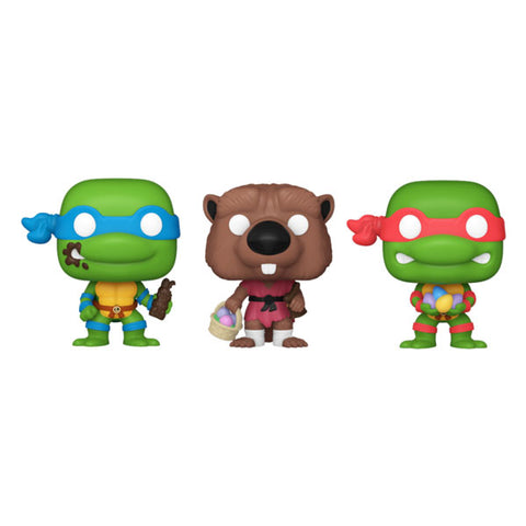 Image of TMNT - Splinter, Leonardo & Raphael Carrot Pocket Pop! 3-Pack