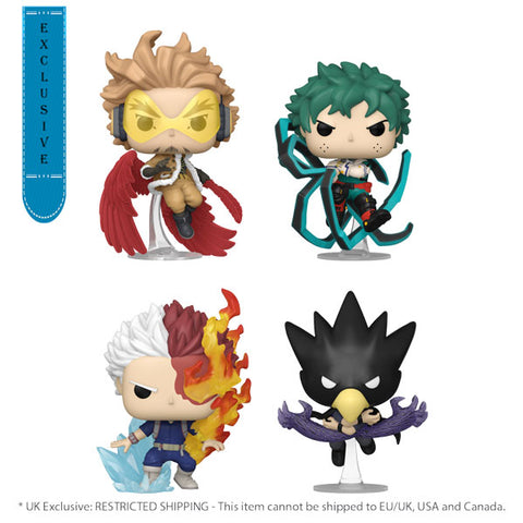 Image of My Hero Academia - Flocked Pop! 4-Pack