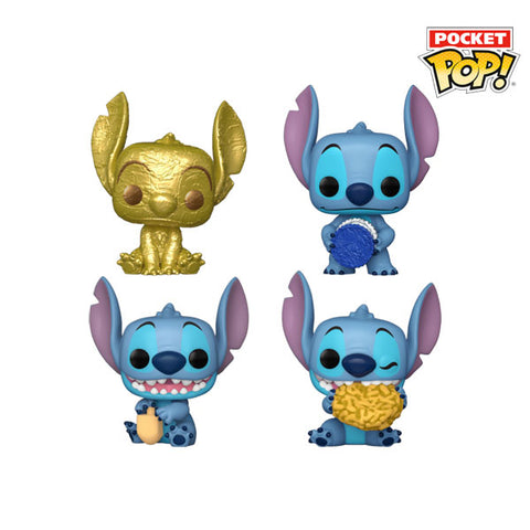 Image of Lilo & Stitch -Stitch Dreidel Box Pocket Pop! 4-Pack
