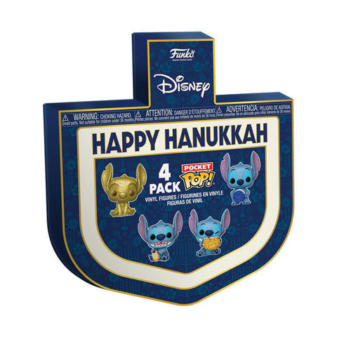 Image of Lilo & Stitch -Stitch Dreidel Box Pocket Pop! 4-Pack