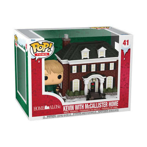 Image of Home Alone - Kevin with McCallister Home Pop! Town - 41