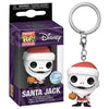 The NBX - Santa Jack (with Jack-o-lantern) US Exclusive Pop! Keychain