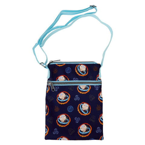 Image of Avatar the Last Airbender - Aang Passport Crossbody Bag