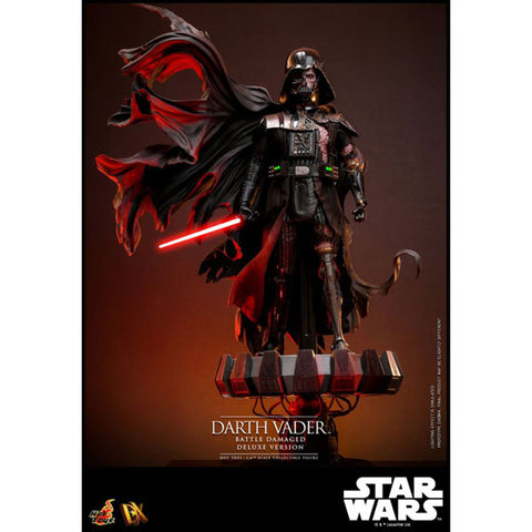 Image of Star Wars - Darth Vader (Battle Damaged) Deluxe 1:6 Scale Collectable Action Figure