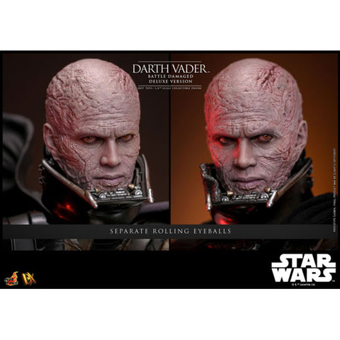 Image of Star Wars - Darth Vader (Battle Damaged) Deluxe 1:6 Scale Collectable Action Figure