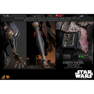 Star Wars - Darth Vader (Battle Damaged) Deluxe 1:6 Scale Collectable Action Figure