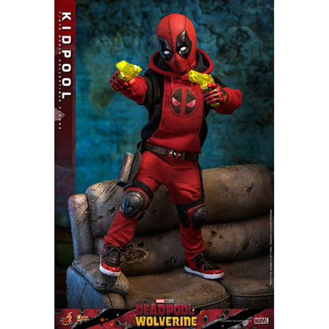 Image of Deadpool & Wolverine - Kidpool 1:6 Scale Collectable Action Figure