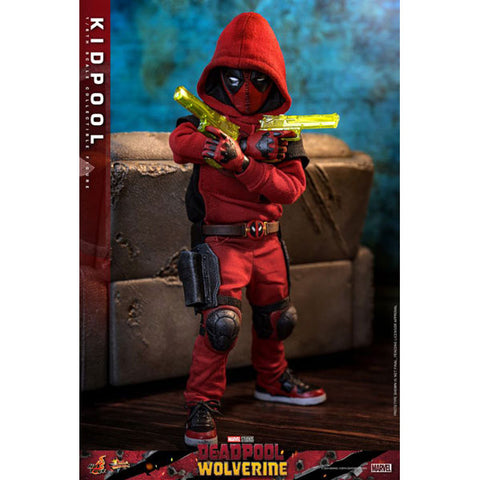 Image of Deadpool & Wolverine - Kidpool 1:6 Scale Collectable Action Figure