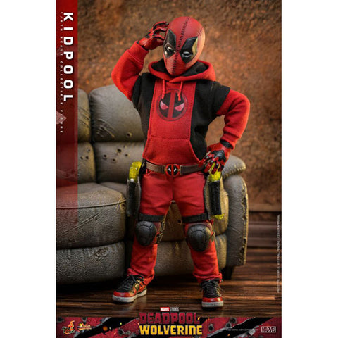 Image of Deadpool & Wolverine - Kidpool 1:6 Scale Collectable Action Figure