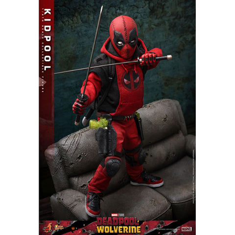 Image of Deadpool & Wolverine - Kidpool 1:6 Scale Collectable Action Figure