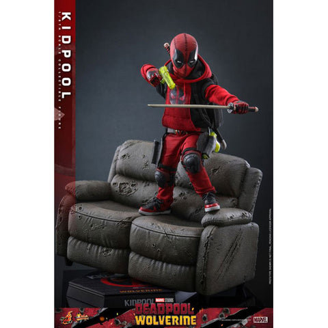 Image of Deadpool & Wolverine - Kidpool 1:6 Scale Collectable Action Figure