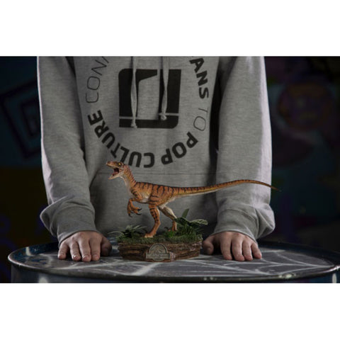 Image of Jurassic Park 2: Lost World - Velociraptor Deluxe 1:10 Scale Statue