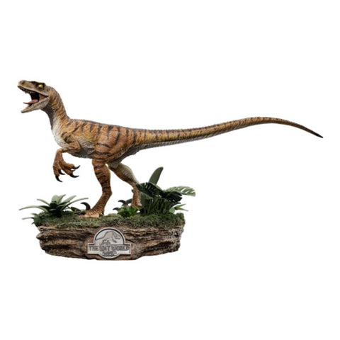 Image of Jurassic Park 2: Lost World - Velociraptor Deluxe 1:10 Scale Statue
