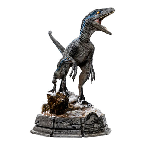 Image of Jurassic World 3: Dominion - Blue & Beta 1:10 Scale Statue
