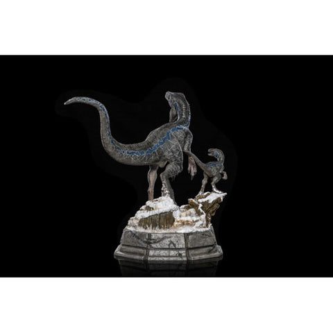 Image of Jurassic World 3: Dominion - Blue & Beta 1:10 Scale Statue