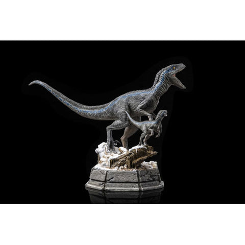 Image of Jurassic World 3: Dominion - Blue & Beta 1:10 Scale Statue
